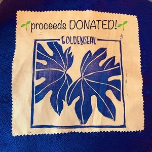 SOLD - Handmade Goldenseal 🌱 patch - all proceeds benefit United Plant Savers